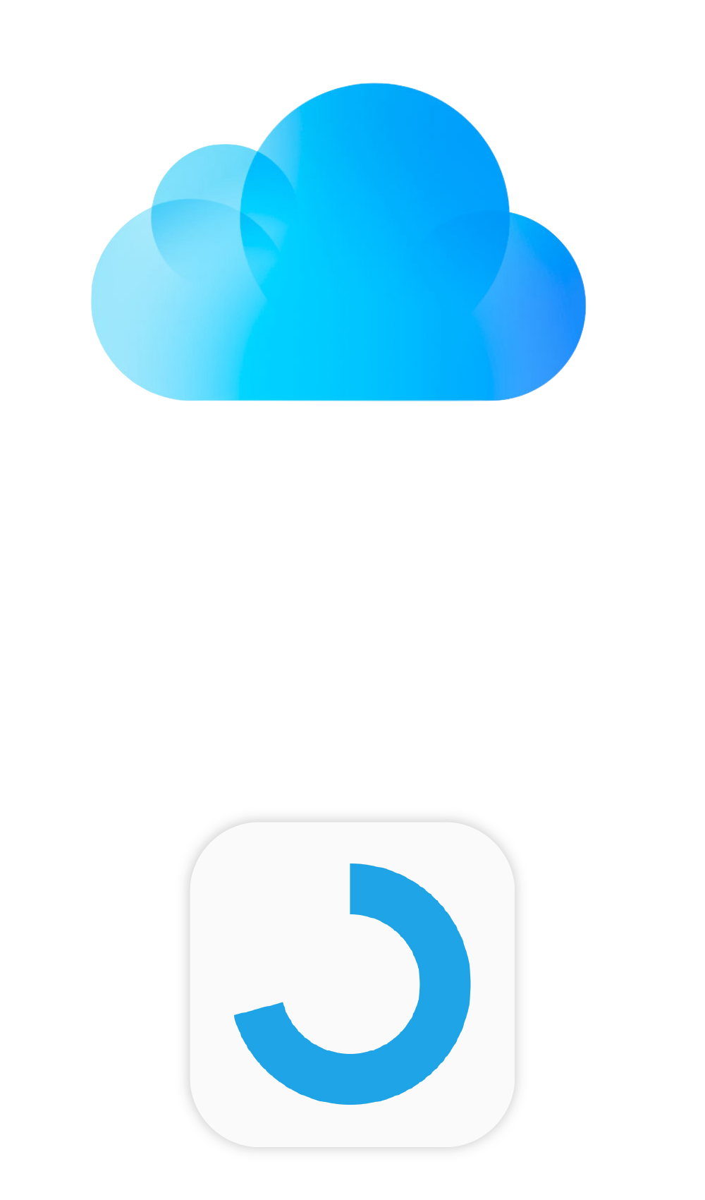 Secure Sync via Personal iCloud